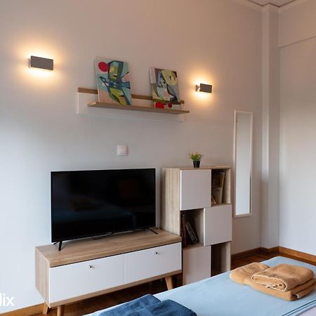 30M² Cosy Studio With Panoramic Sea View Chalkís Esterno foto