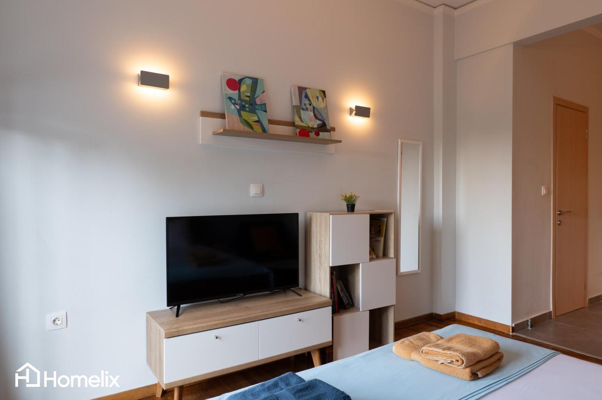 30M² Cosy Studio With Panoramic Sea View Chalkís Esterno foto