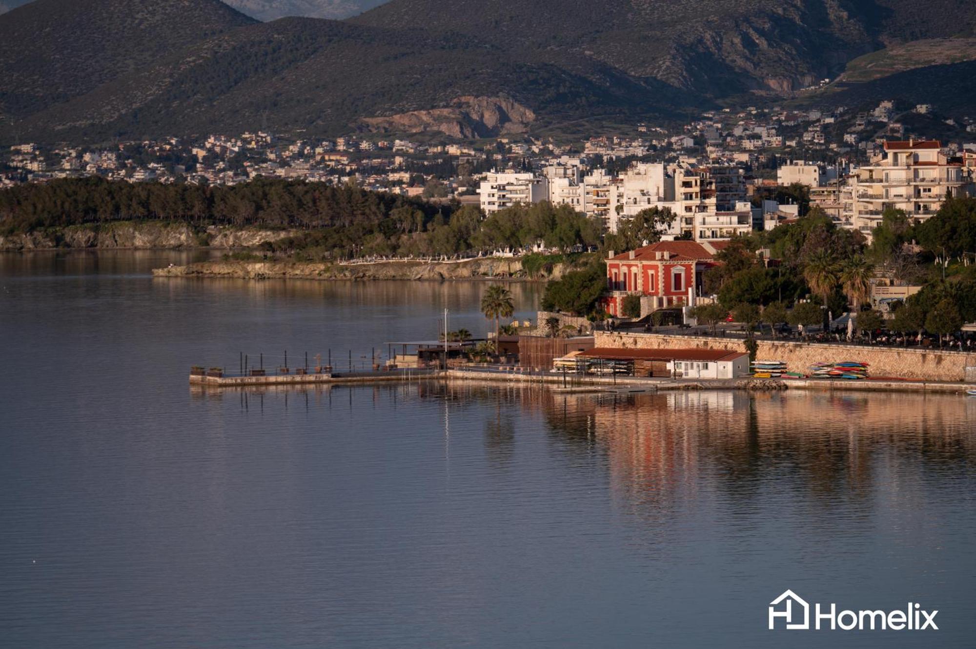 30M² Cosy Studio With Panoramic Sea View Chalkís Esterno foto